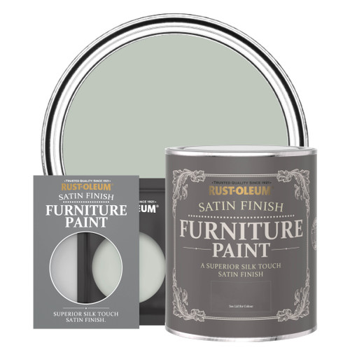 Satin Furniture Paint - CHALK GREEN