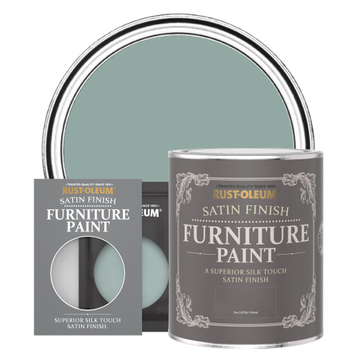 Satin Furniture Paint - GRESHAM BLUE