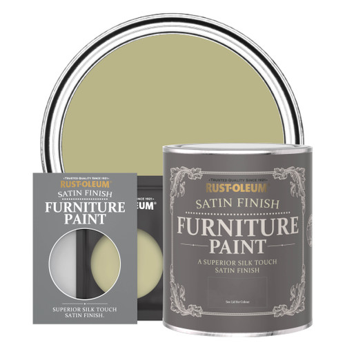 Satin Furniture Paint - SAGE GREEN