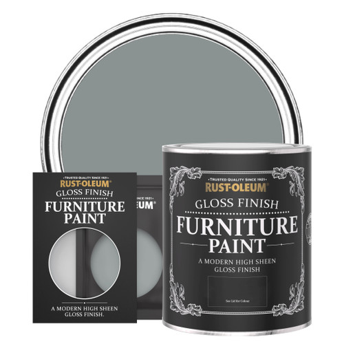 Gloss Furniture Paint - SLATE