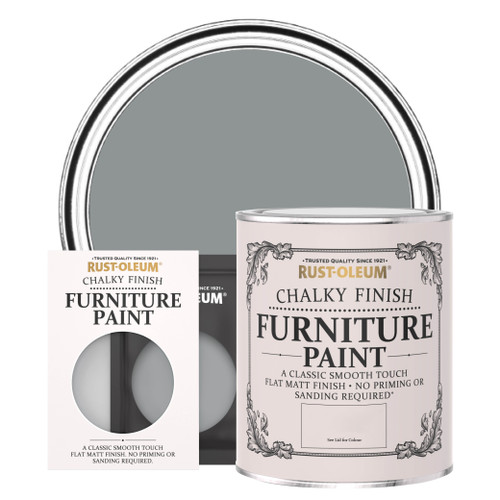 Chalky Furniture Paint - MID ANTHRACITE
