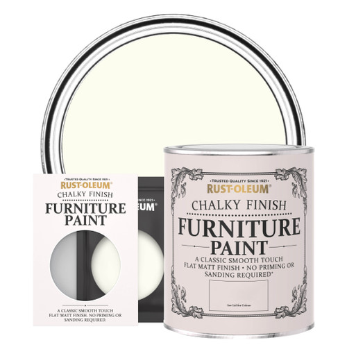 Chalky Furniture Paint - ANTIQUE WHITE