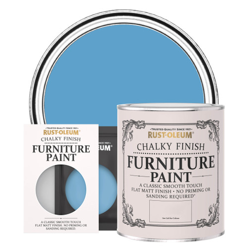 Chalky Furniture Paint - CERULEAN
