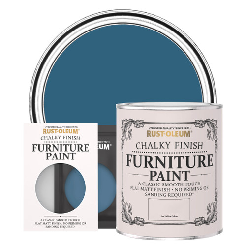 Chalky Furniture Paint - COBALT