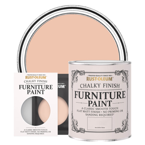 Chalky Furniture Paint - CORAL
