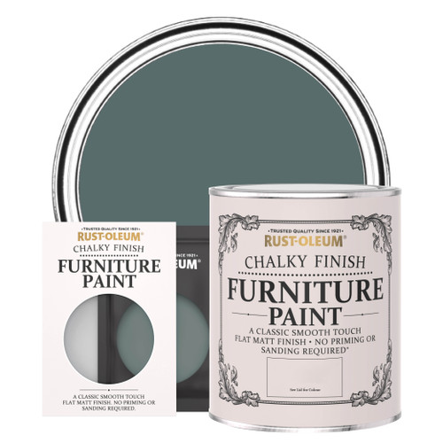 Chalky Furniture Paint - DEEP SEA