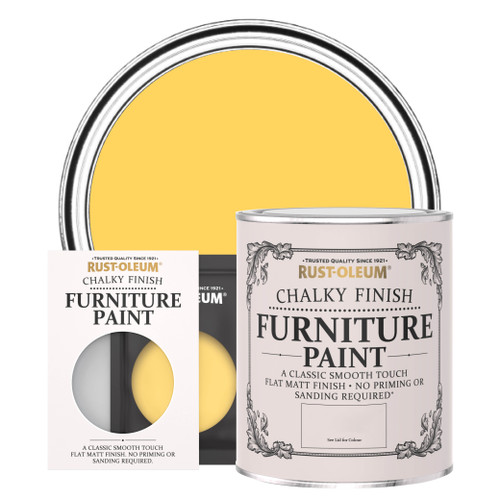 Chalky Furniture Paint - LEMON JELLY