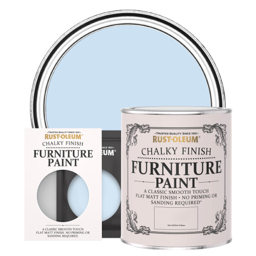 Chalky Furniture Paint - POWDER BLUE
