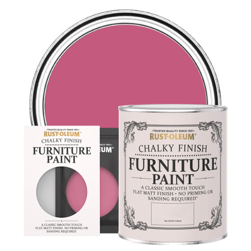 Chalky Furniture Paint - RASPBERRY RIPPLE