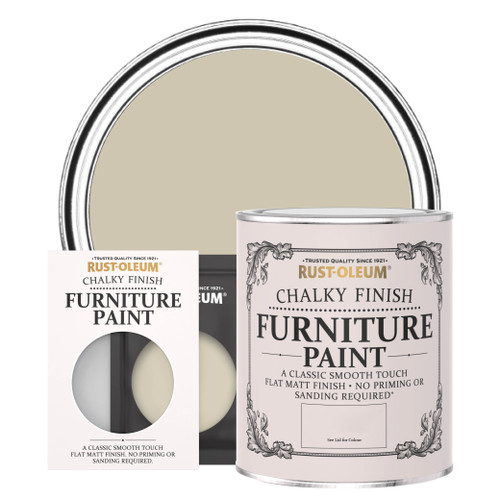 Chalky Furniture Paint - SILVER SAGE