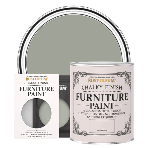 Chalky Furniture Paint - TEA LEAF