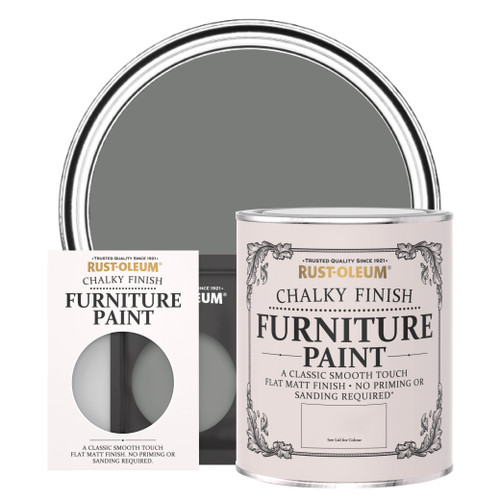 Chalky Furniture Paint - TORCH GREY