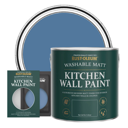 Kitchen Wall & Ceiling Paint - BLUE SILK