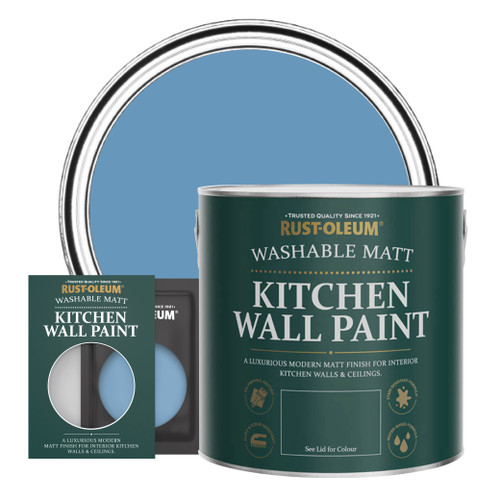 Kitchen Wall & Ceiling Paint - CORNFLOWER BLUE