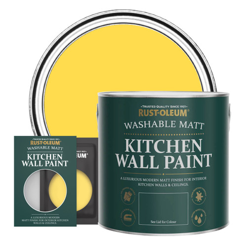 Kitchen Wall & Ceiling Paint - LEMON SORBET