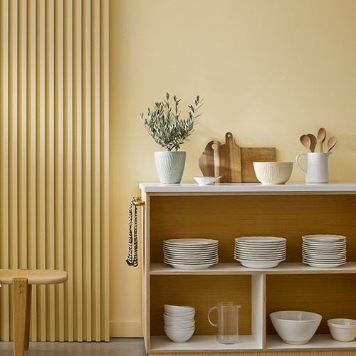 Sandstorm Kitchen Wall & Ceiling Paint Matt Yellow