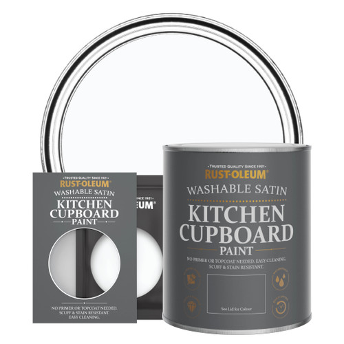 Kitchen Cupboard Paint, Satin Finish - ICECAP