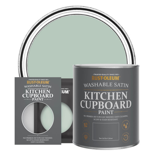 Kitchen Cupboard Paint, Satin Finish - LEAPLISH