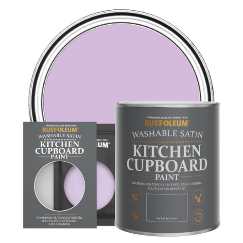 Kitchen Cupboard Paint, Satin Finish - VIOLET MACAROON