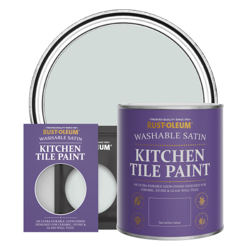 Kitchen Tile Paint, Satin Finish - DOVE