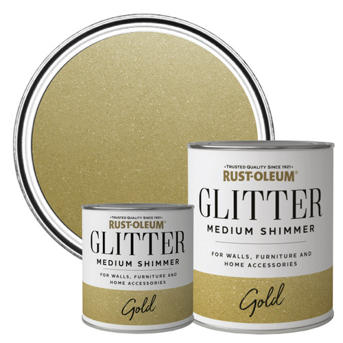 Medium Shimmer - Gold Glitter