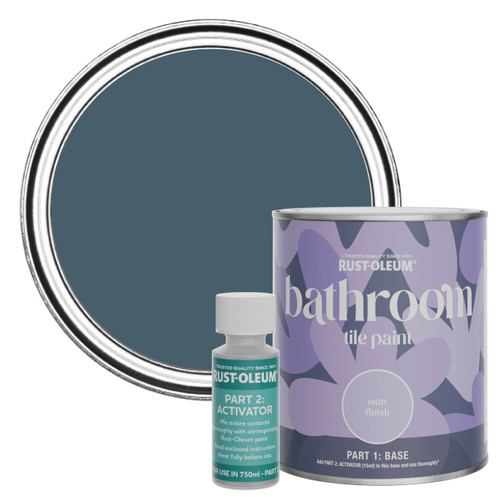 Bathroom Tile Paint, Matt Finish - Blueprint 750ml