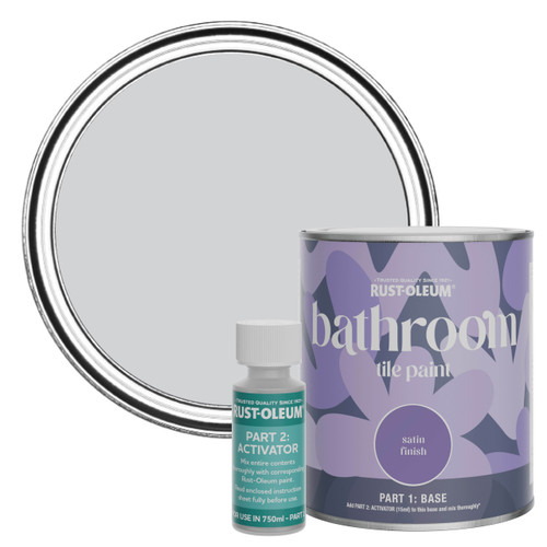 Bathroom Tile Paint, Satin Finish - Lilac Rhapsody 750ml