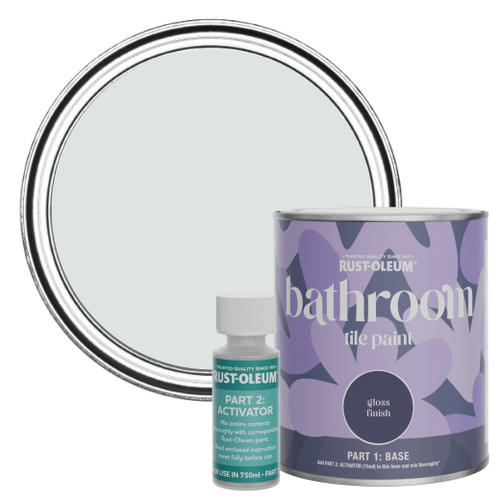 Bathroom Tile Paint, Gloss Finish - Library Grey 750ml