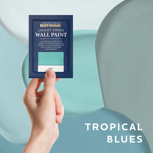 WALL PAINT TESTER COLLECTION - TROPICAL BLUES
