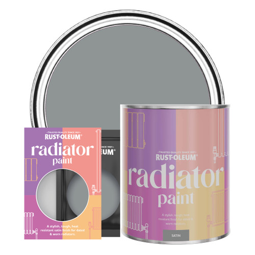 Radiator Paint, Satin Finish - MID Anthracite