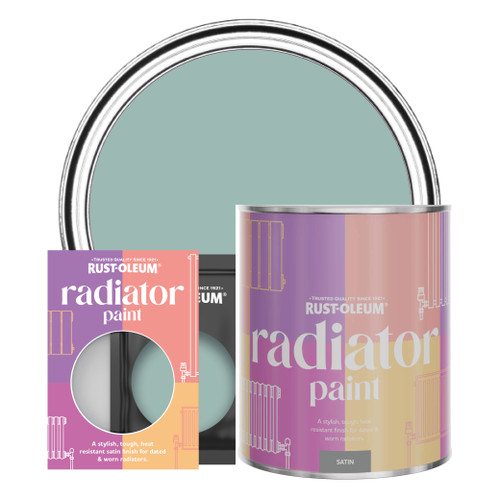 Radiator Paint, Satin Finish - Coastal Blue