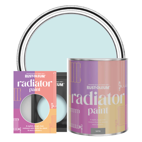 Radiator Paint, Satin Finish - Duck Egg