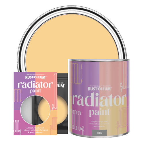 Radiator Paint, Satin Finish - Mustard