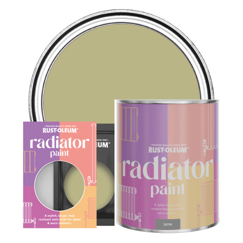 Radiator Paint, Satin Finish - Sage Green