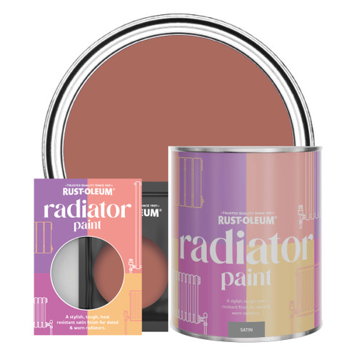 Radiator Paint, Satin Finish - Salmon