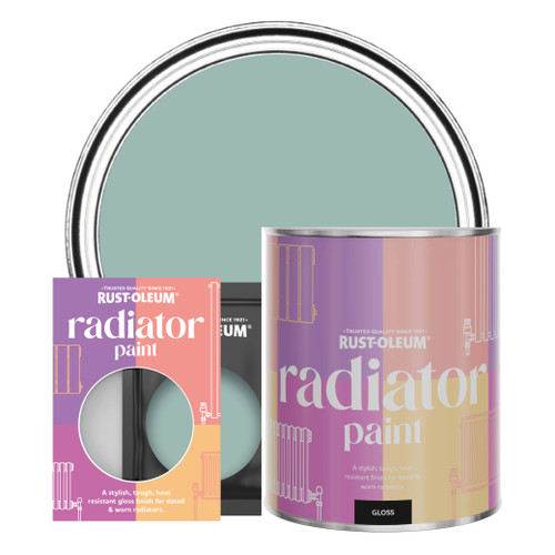 Radiator Paint, Gloss Finish - Coastal Blue