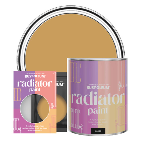 Radiator Paint, Gloss Finish - Dijon