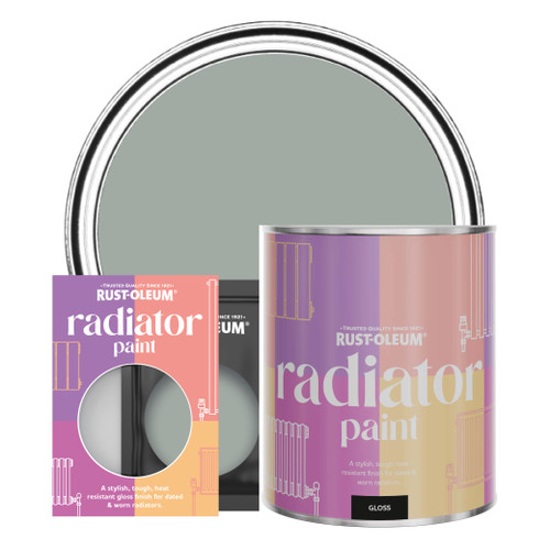 Radiator Paint, Gloss Finish - Pitch Grey