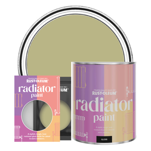 Radiator Paint, Gloss Finish - Sage Green