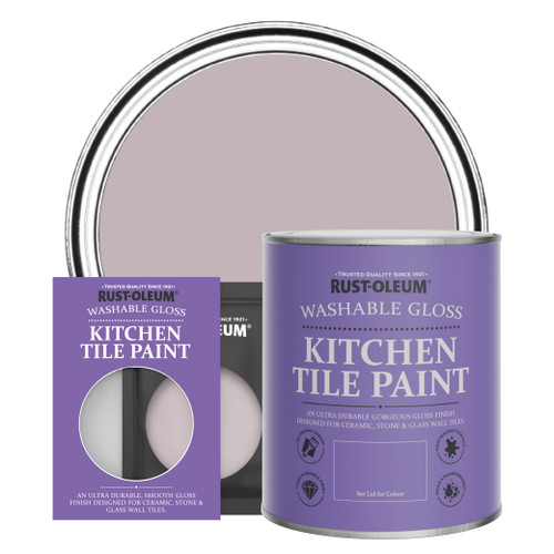 Kitchen Tile Paint, Gloss Finish - LILAC WINE