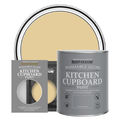 Kitchen Cupboard Paint, Gloss Finish - SANDSTORM