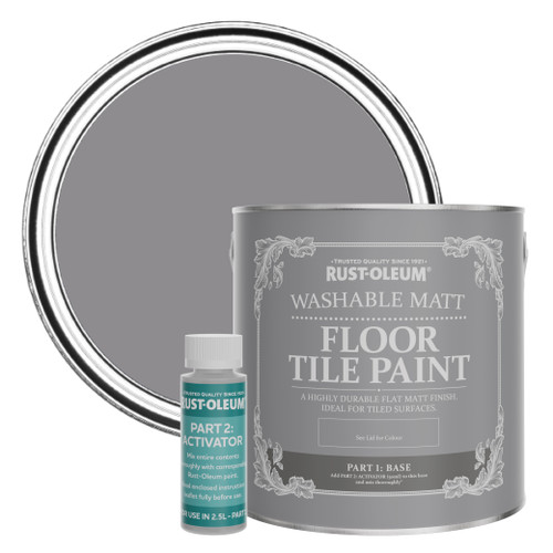 Floor Tile Paint, Matt Finish - Iris 2.5L