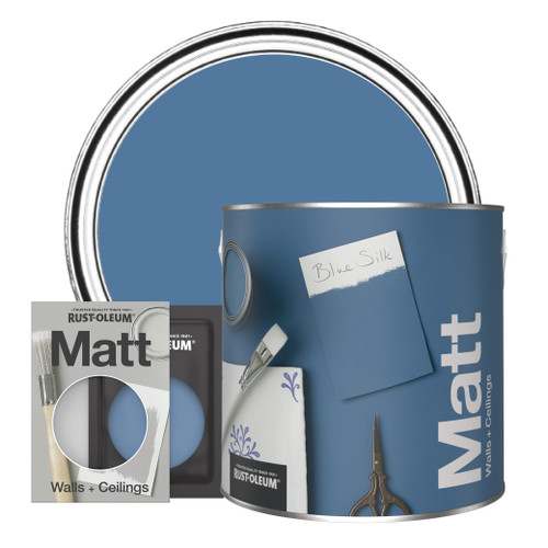 Washable Matt Wall Paint - BLUE SILK