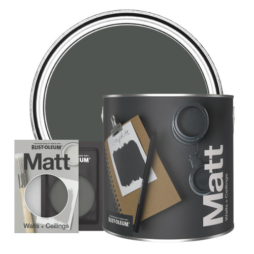 Washable Matt Wall Paint - GRAPHITE