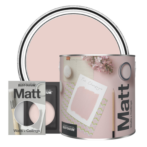 Washable Matt Wall Paint - PINK CHAMPAGNE