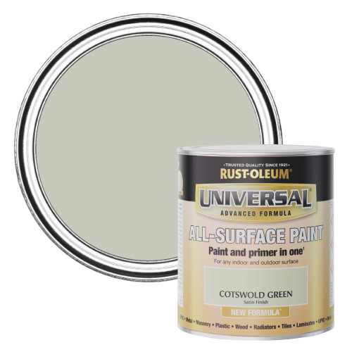 UNIVERSAL ALL-SURFACE, SATIN FINISH - COTSWOLD GREEN 750ml