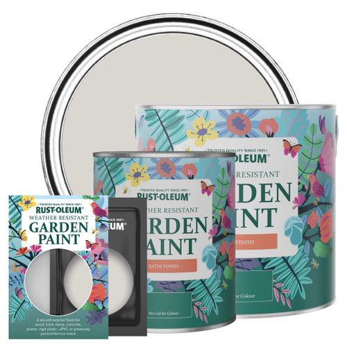 Garden Paint, Satin Finish - BARE BIRCH