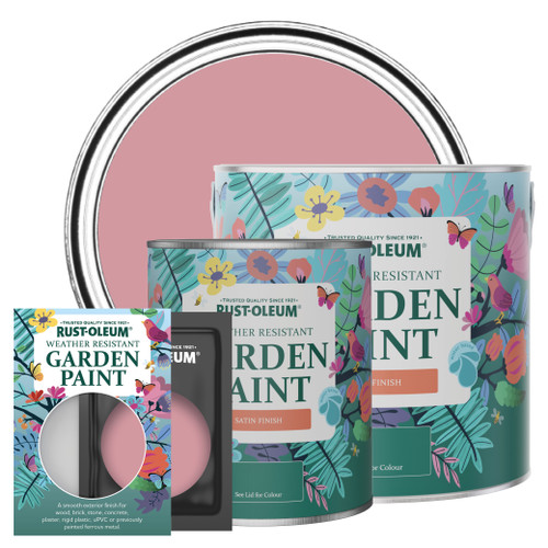 Garden Paint, Satin Finish - DUSKY PINK