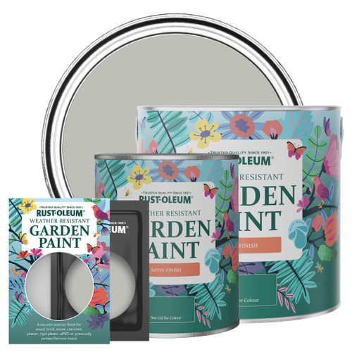 Garden Paint, Satin Finish - FLINT
