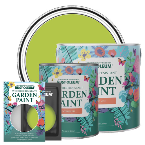 Garden Paint, Satin Finish - KEY LIME